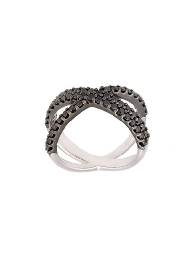 Shop Alinka 'katia' Diamond Ring In Metallic