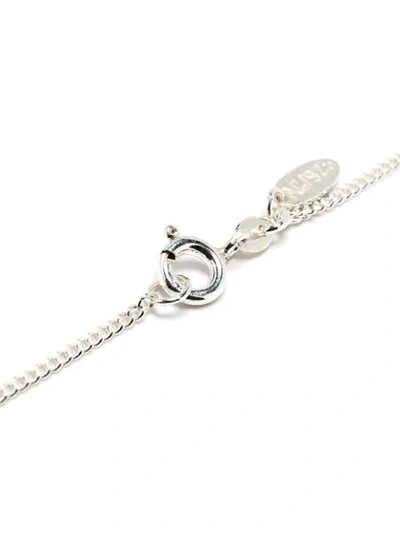 Shop Wouters & Hendrix Face-detail Chain Necklace In Silver
