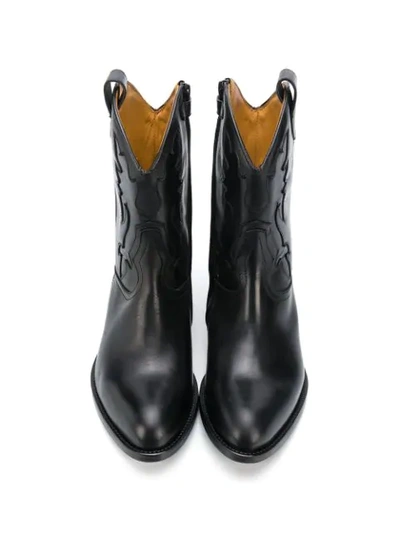 Gallucci Teen Camperos Mid-calf Boots In Black