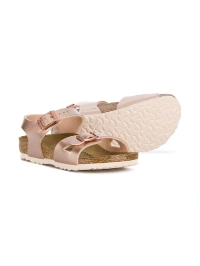 Shop Birkenstock Double-straps Sandals In Pink