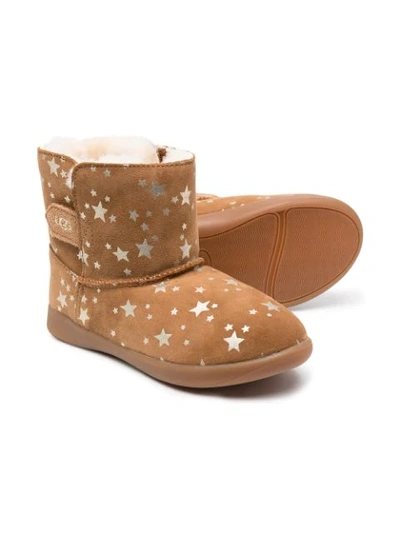 Ugg Classic Mini Ii Stars Boots In Neutrals