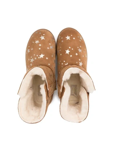 Ugg Classic Mini Ii Stars Boots In Neutrals