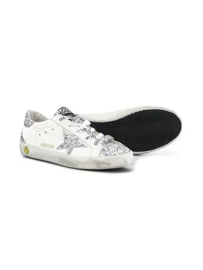 Shop Golden Goose Superstar Low-top Trainers In White