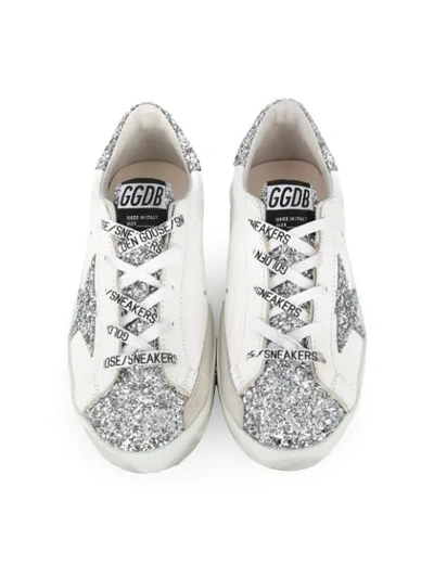 Shop Golden Goose Superstar Low-top Trainers In White