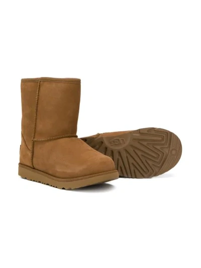 Ugg Flat Tall Boots In Brown