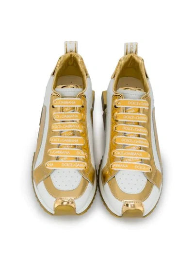 Shop Dolce & Gabbana Super Queen Sneakers In White