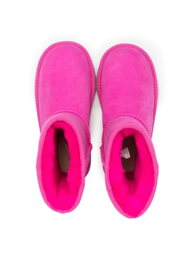 Ugg Ankle-length Boots In Pink