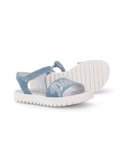 Shop Andrea Montelpare Disco Sandals In Blue