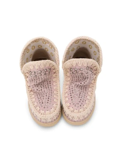 Shop Mou Eskimo Sneakers In Pink