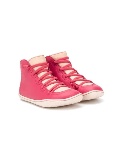 Shop Camper Brutus Ankle Boots In Pink