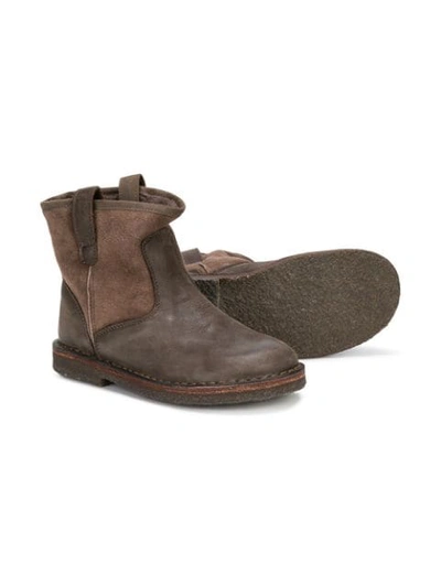 Shop Pèpè Ankle Length Boots In Brown