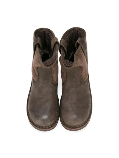 Shop Pèpè Ankle Length Boots In Brown