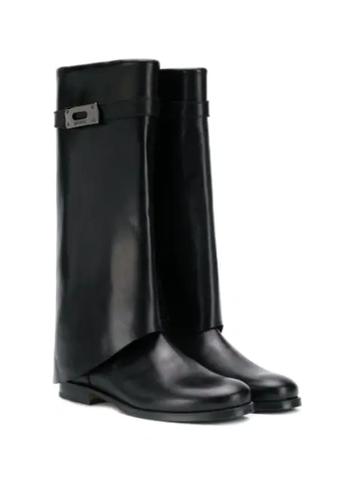 Shop Gallucci Knee-high Boots In Black