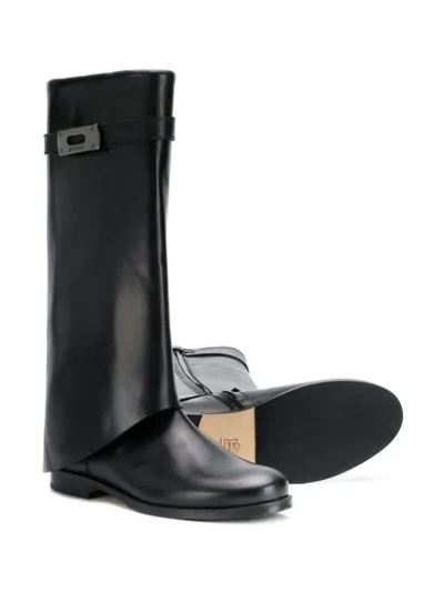 Shop Gallucci Knee-high Boots In Black