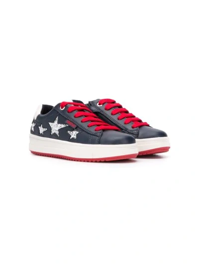 Geox Low-top Sneakers In Blue