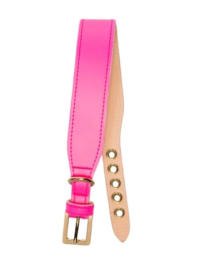 Shop Black & Brown Holly Collar In Pink