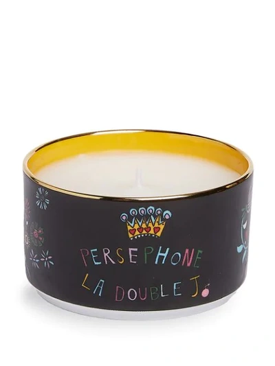 Shop La Doublej Goddess Candles (set Of 4) In Black