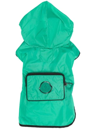 Shop Moncler Mondog Dog Cape-coat In Green