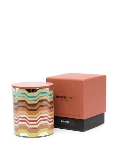 Shop Missoni Maremma Home Scented Candle In Brown