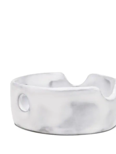 Shop Off-white Ceramic Ashtray In White