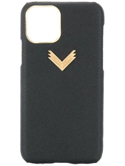 Shop Manokhi X Velante Iphone 11 Pro Case In Black