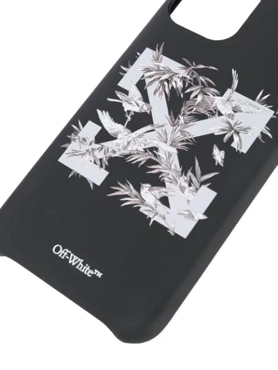 Off-white Birds Iphone 11 Pro Max Case In Black