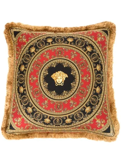 Shop Versace Home I Love Baroque Decorative Pillow In Multicolour