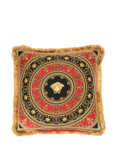 Shop Versace Home I Love Baroque Decorative Pillow In Multicolour