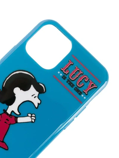 Shop Marc Jacobs X Peanuts Americana Iphone 11 Pro Case In Blue