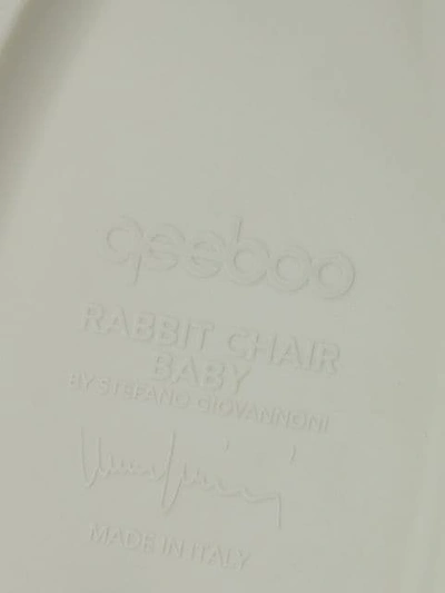 Shop Qeeboo Rabbit Baby Chair In White