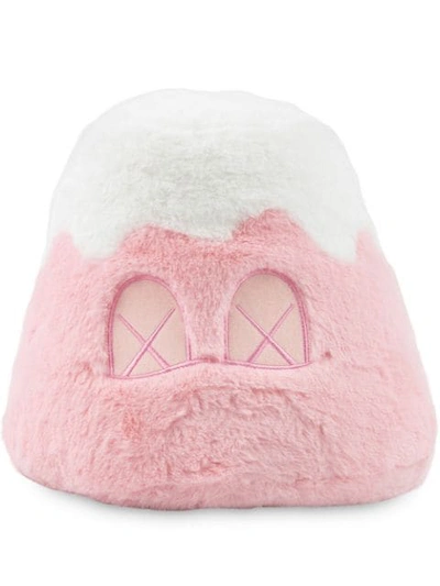 Shop Kaws "holiday: Mount Fuji" Plush In Pink