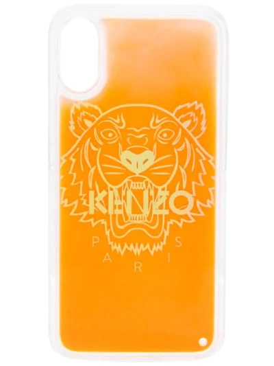 Shop Kenzo Tiger Iphone X/xs Case In Orange