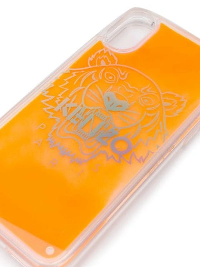 Shop Kenzo Tiger Iphone X/xs Case In Orange