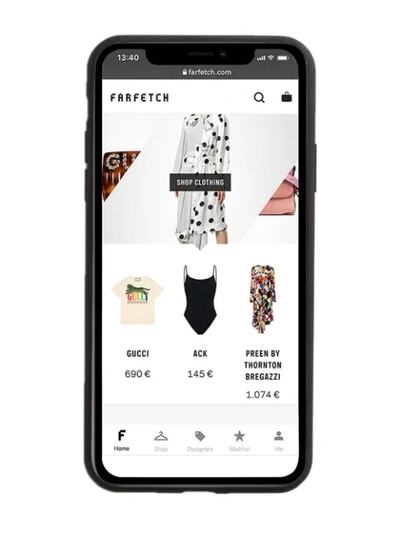 Shop Dolce & Gabbana Grape Print Iphone 11 Pro Max Case In Black