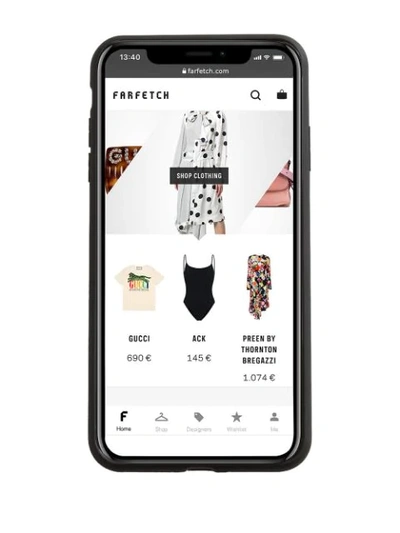 Shop Dolce & Gabbana Iphone Xs Max Case In Black