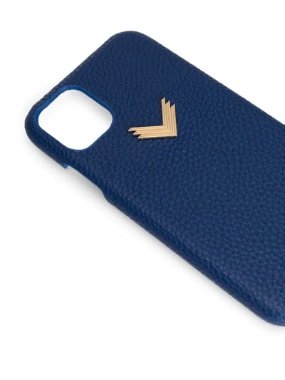 Shop Manokhi X Velante Iphone 11 Case In Blue