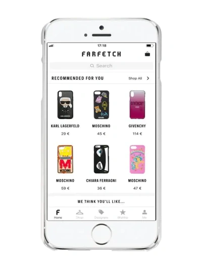 Shop Kenzo 'tiger' Iphone 6 Plus Case In Metallic