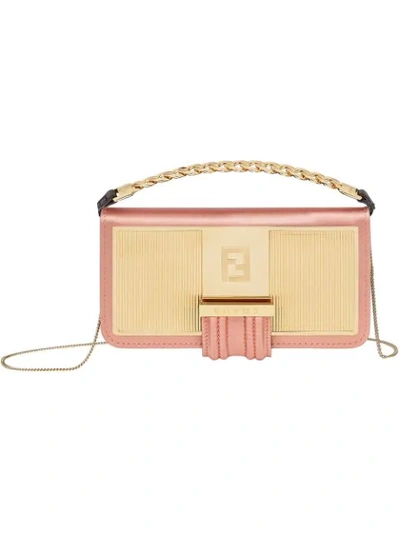 Shop Fendi Ff Iphone 11 Pro Pouch In Pink