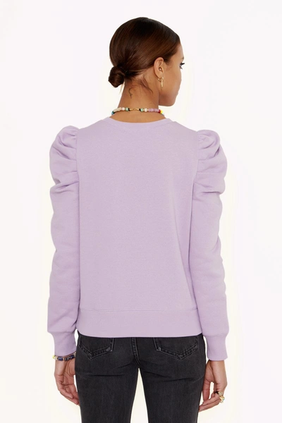 Shop Rebecca Minkoff Janine Sweatshirt In Lavender