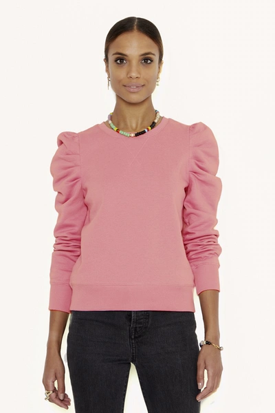 Shop Rebecca Minkoff Janine Sweatshirt In Dusty Pink