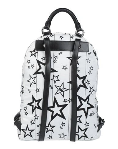 Shop Dolce & Gabbana Backpacks In White