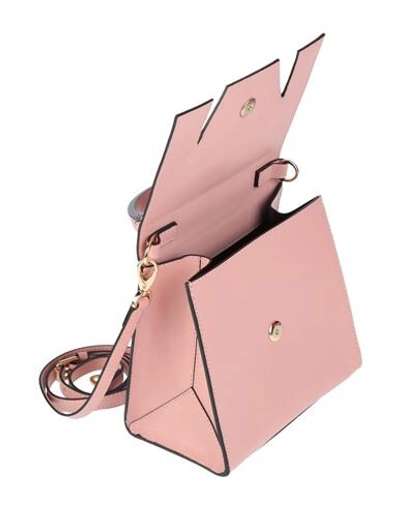 Shop Msgm Handbags In Pink