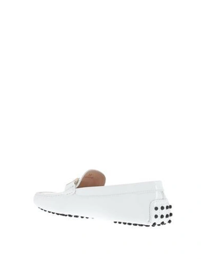 Tod's Loafers In White