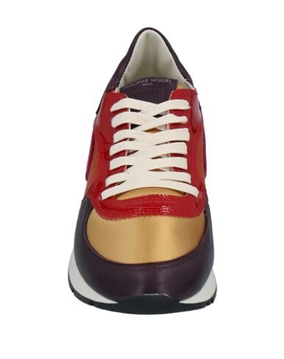 Philippe Model Sneakers In Yellow