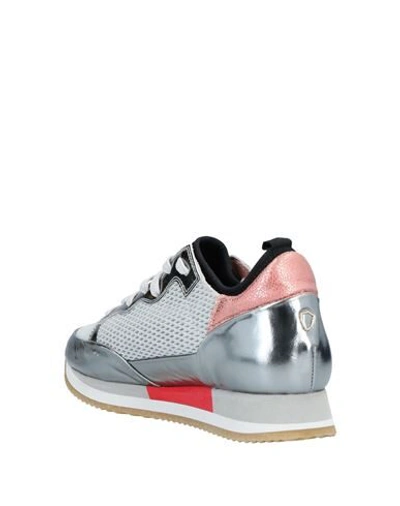 Philippe Model Sneakers In Silver