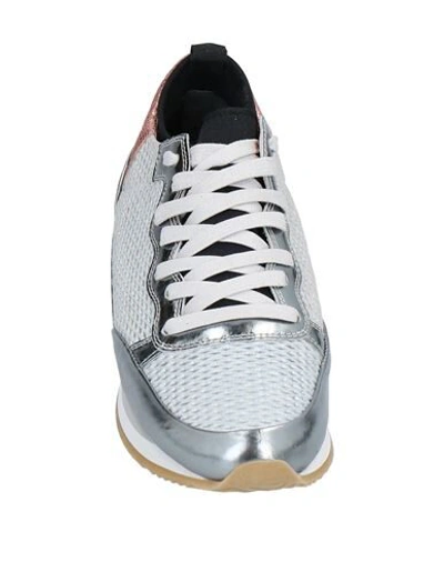 Philippe Model Sneakers In Silver