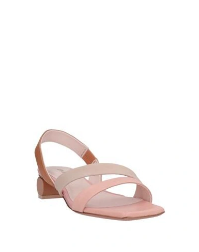 Shop Anna Baiguera Sandals In Light Pink