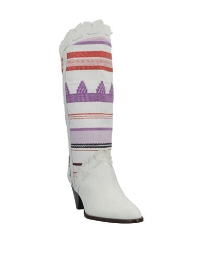 Isabel Marant Ankle Boots In Ivory