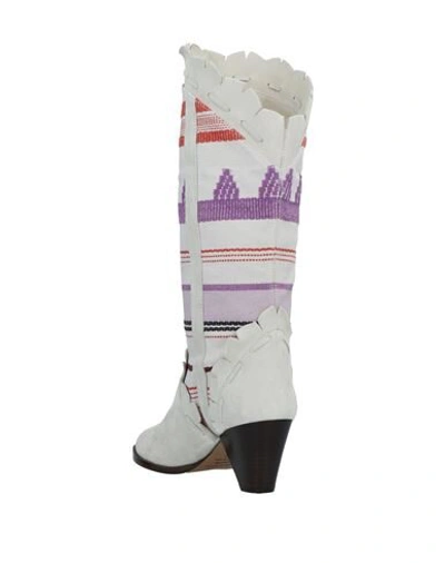 Isabel Marant Ankle Boots In Ivory