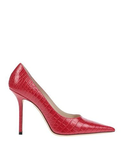 Shop Jimmy Choo Pumps In Red